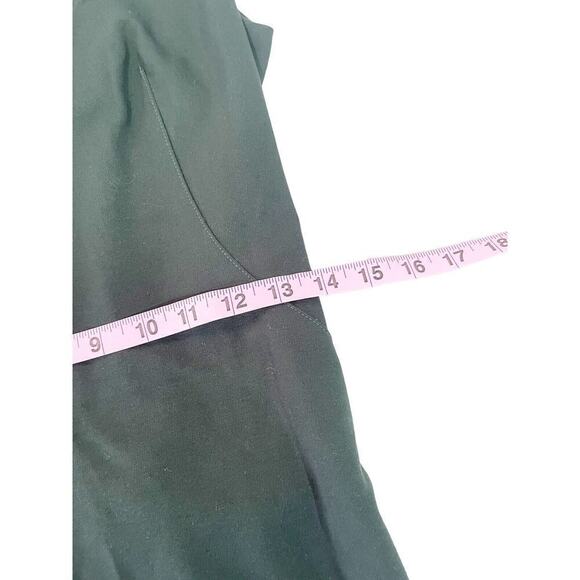 MM. Lafleur New York Green Sheath Modest Career Dress Womens 6 - Picture 8 of 9